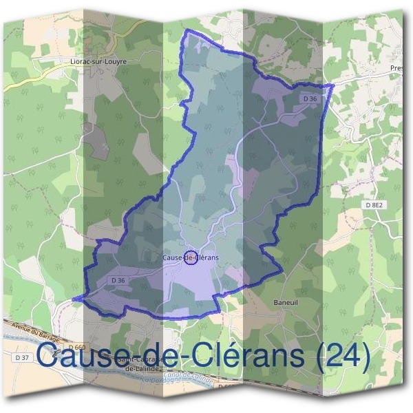 Mairie de Cause-de-Clérans (24)