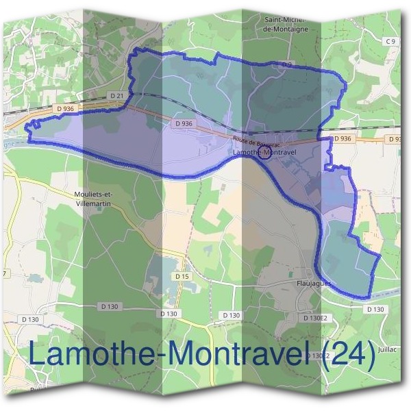 Mairie de Lamothe-Montravel (24)