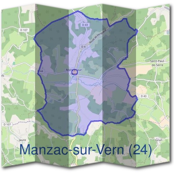 Mairie de Manzac-sur-Vern (24)