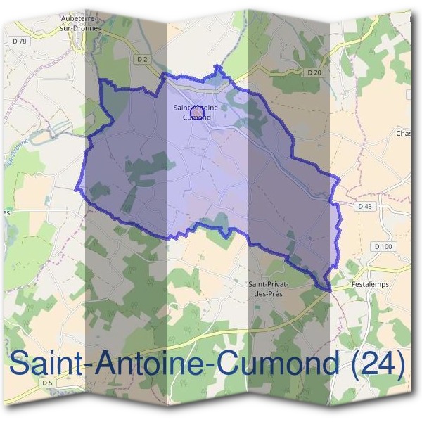 Mairie de Saint-Antoine-Cumond (24)