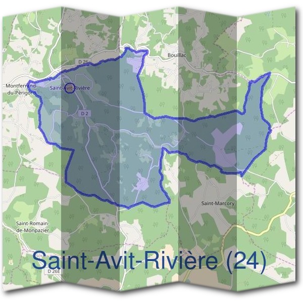 Mairie de Saint-Avit-Rivière (24)