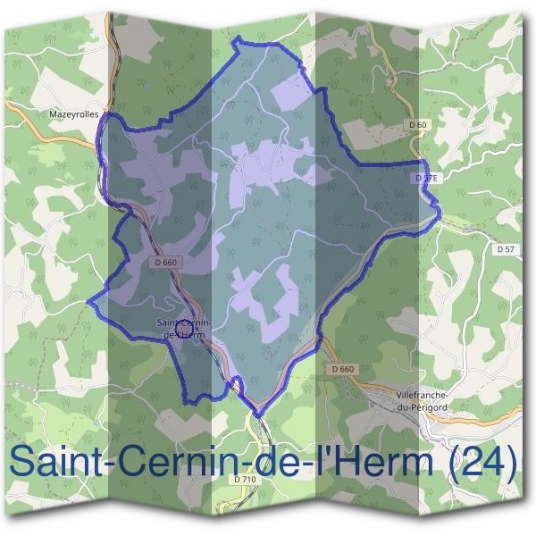 Mairie de Saint-Cernin-de-l'Herm (24)