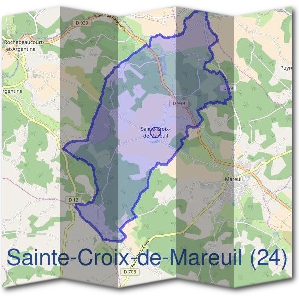 Mairie de Sainte-Croix-de-Mareuil (24)