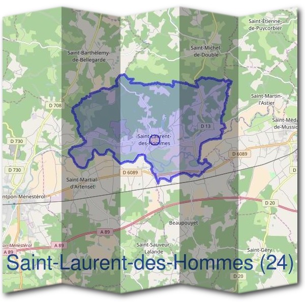 Mairie de Saint-Laurent-des-Hommes (24)
