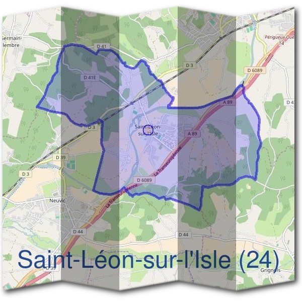 Mairie de Saint-Léon-sur-l'Isle (24)