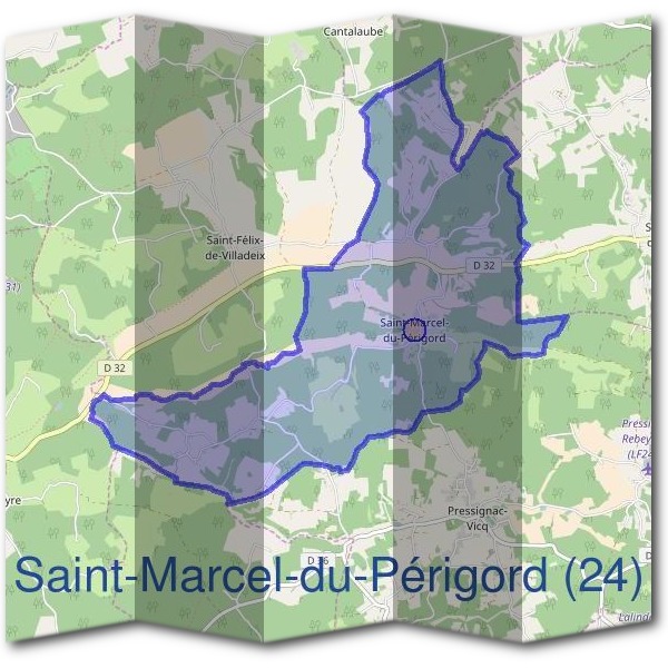 Mairie de Saint-Marcel-du-Périgord (24)