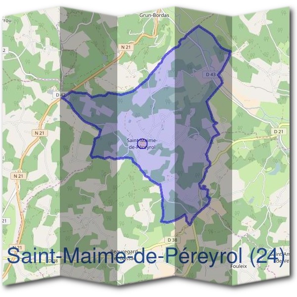 Mairie de Saint-Maime-de-Péreyrol (24)