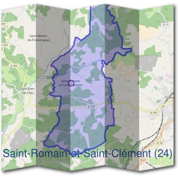 Mairie de Saint-Romain-et-Saint-Clément (24)