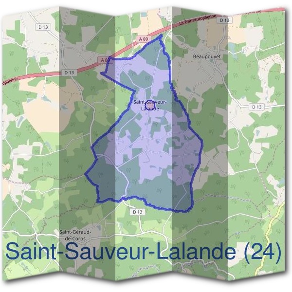 Mairie de Saint-Sauveur-Lalande (24)