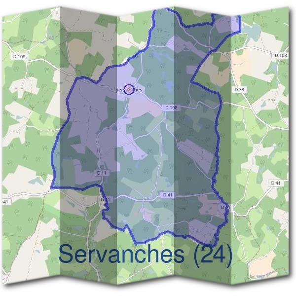 Mairie de Servanches (24)