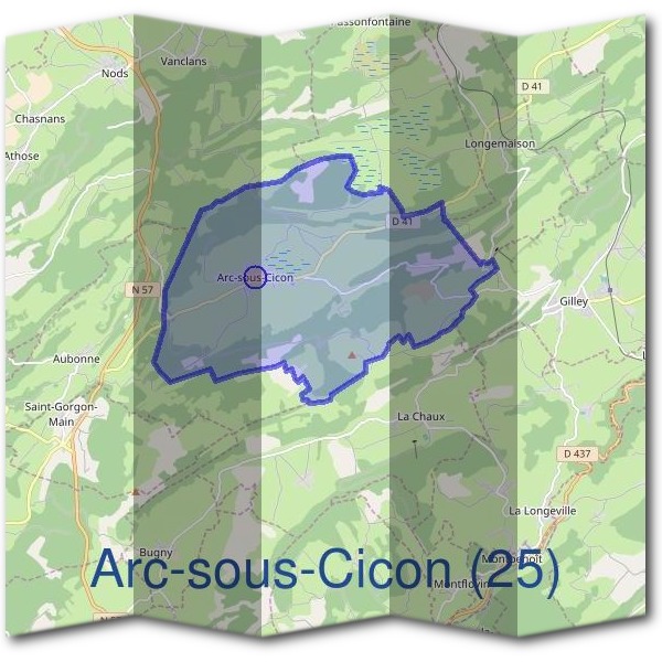 Mairie d'Arc-sous-Cicon (25)