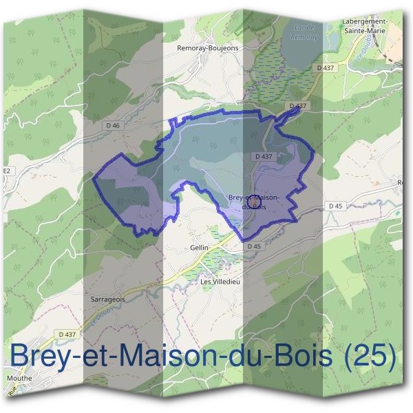 Mairie de Brey-et-Maison-du-Bois (25)