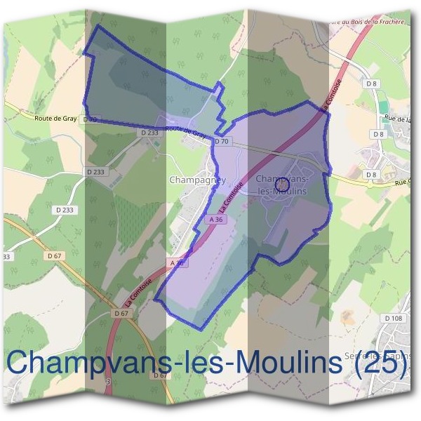 Mairie de Champvans-les-Moulins (25)