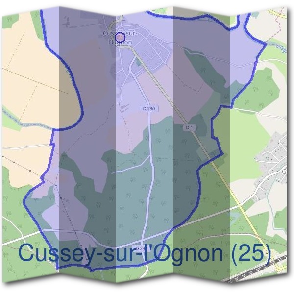 Mairie de Cussey-sur-l'Ognon (25)