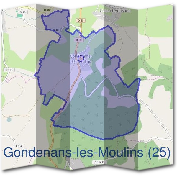 Mairie de Gondenans-les-Moulins (25)