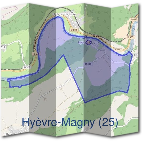 Mairie d'Hyèvre-Magny (25)