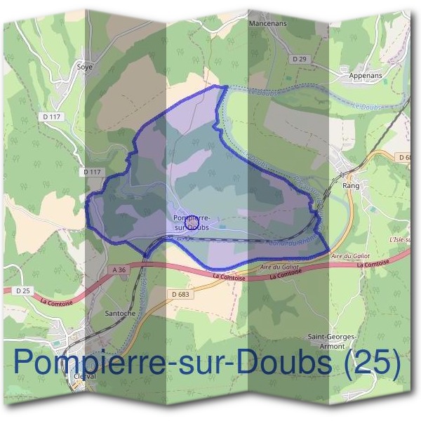Mairie de Pompierre-sur-Doubs (25)