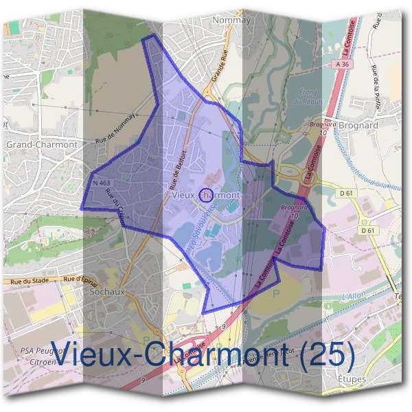 Mairie de Vieux-Charmont (25)