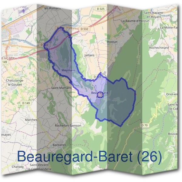 Mairie de Beauregard-Baret (26)