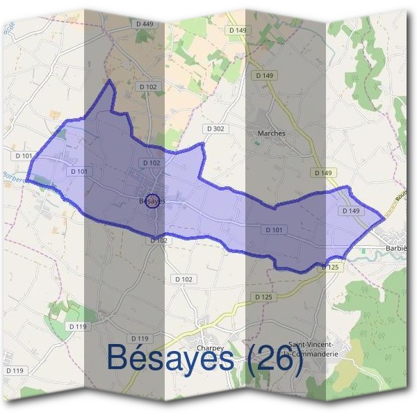 Mairie de Bésayes (26)