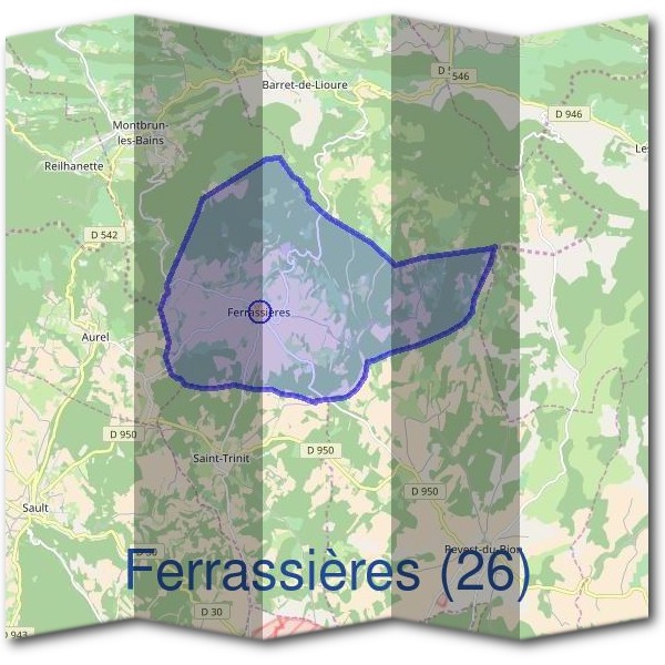 Mairie de Ferrassières (26)