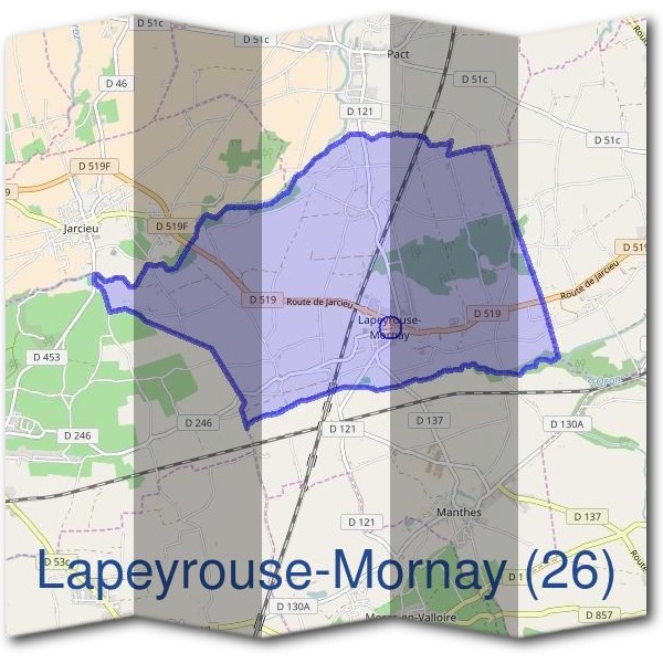 Mairie de Lapeyrouse-Mornay (26)