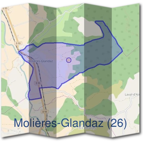 Mairie de Molières-Glandaz (26)