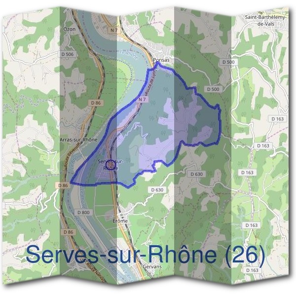 Mairie de Serves-sur-Rhône (26)