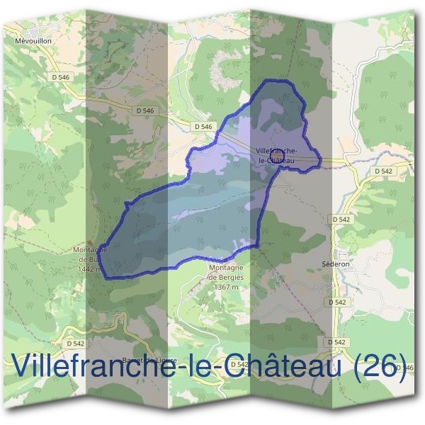 Mairie de Villefranche-le-Château (26)