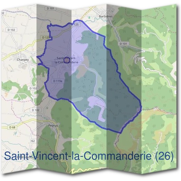 Mairie de Saint-Vincent-la-Commanderie (26)