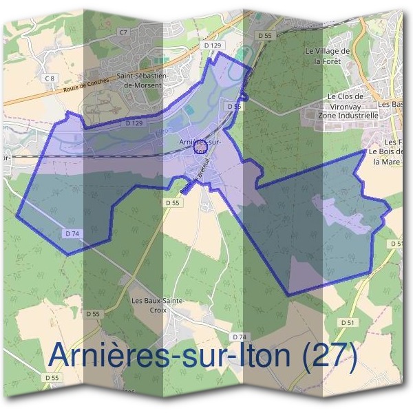 Mairie d'Arnières-sur-Iton (27)