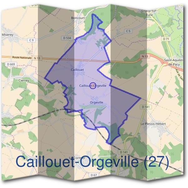 Mairie de Caillouet-Orgeville (27)
