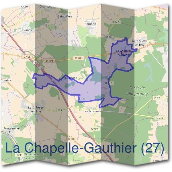 Mairie de La Chapelle-Gauthier (27)