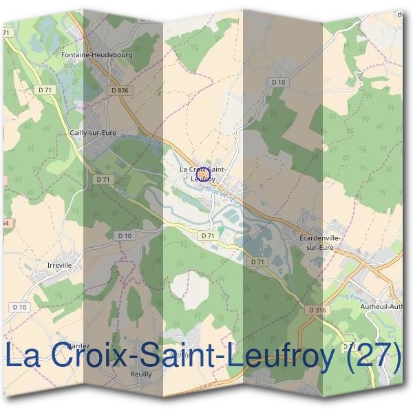 Mairie de La Croix-Saint-Leufroy (27)