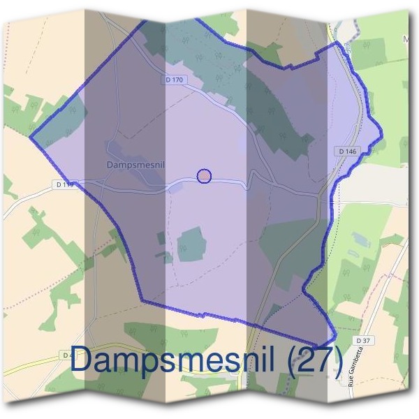 Mairie de Dampsmesnil (27)