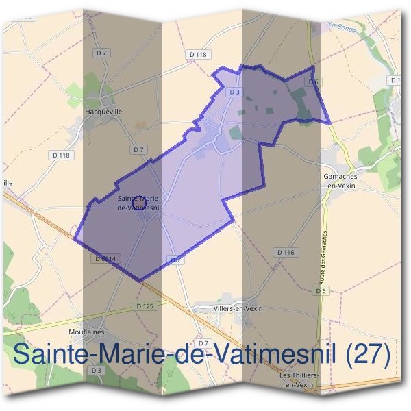 Mairie de Sainte-Marie-de-Vatimesnil (27)