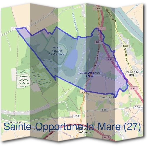 Mairie de Sainte-Opportune-la-Mare (27)