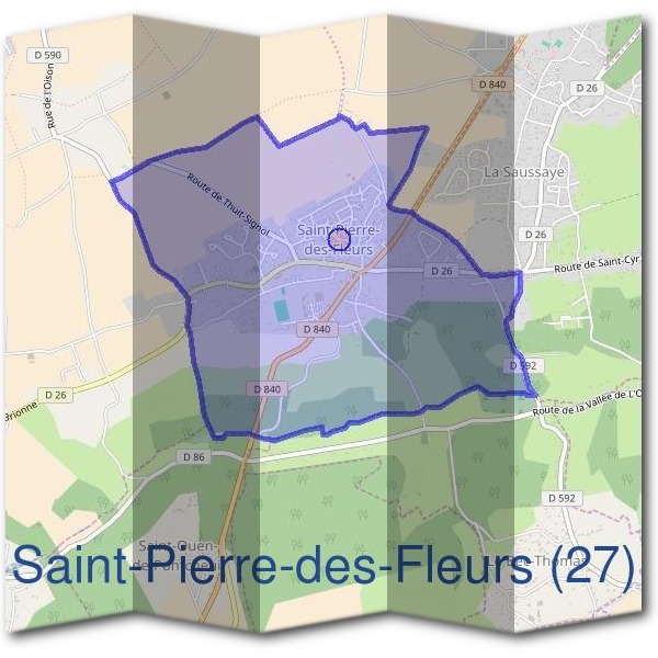 Mairie de Saint-Pierre-des-Fleurs (27)