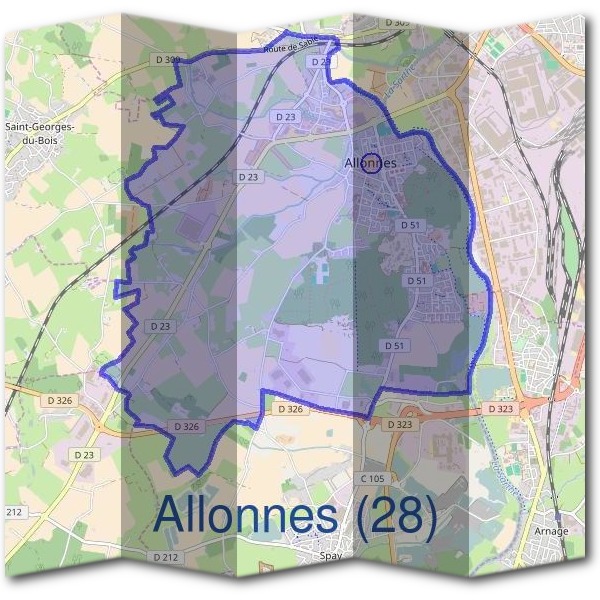 Mairie d'Allonnes (28)