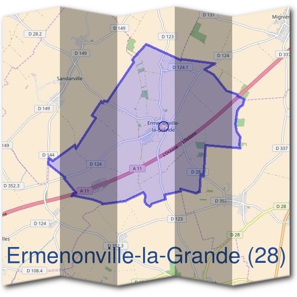 Mairie d'Ermenonville-la-Grande (28)