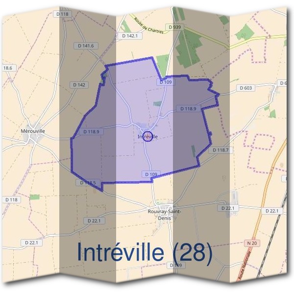 Mairie d'Intréville (28)