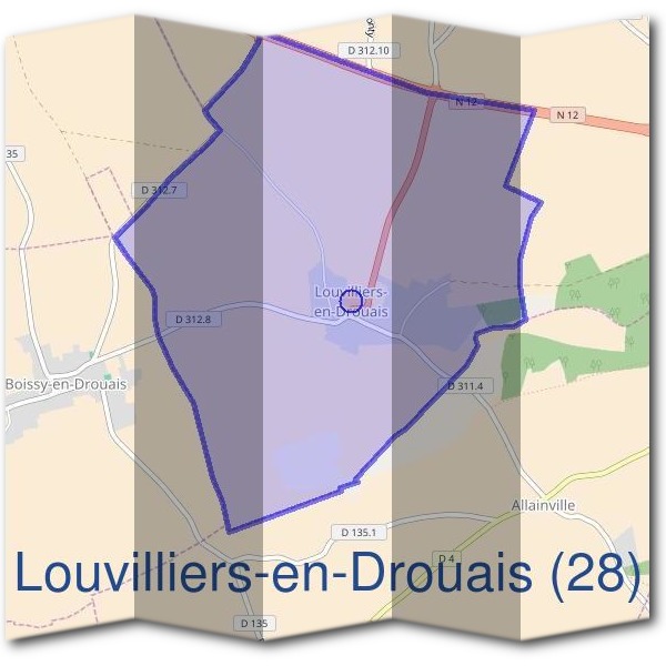 Mairie de Louvilliers-en-Drouais (28)