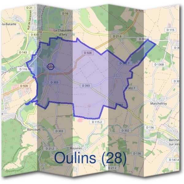 Mairie d'Oulins (28)