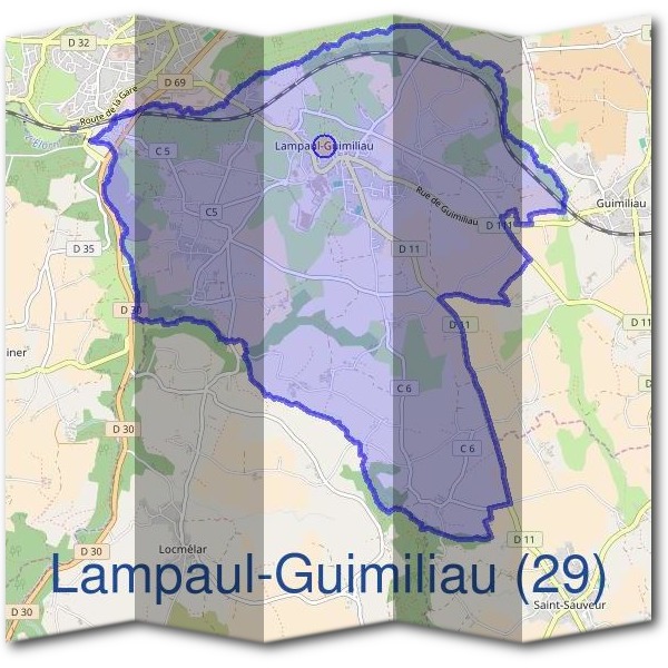Mairie de Lampaul-Guimiliau (29)