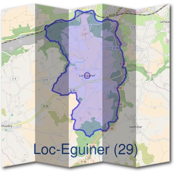 Mairie de Loc-Eguiner (29)