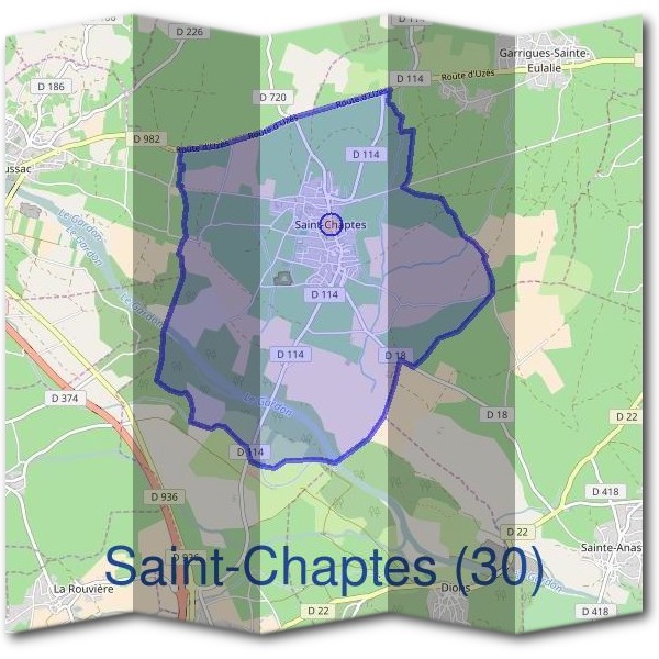 Mairie de Saint-Chaptes (30)