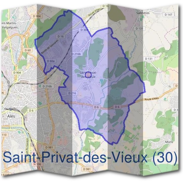 Mairie de Saint-Privat-des-Vieux (30)