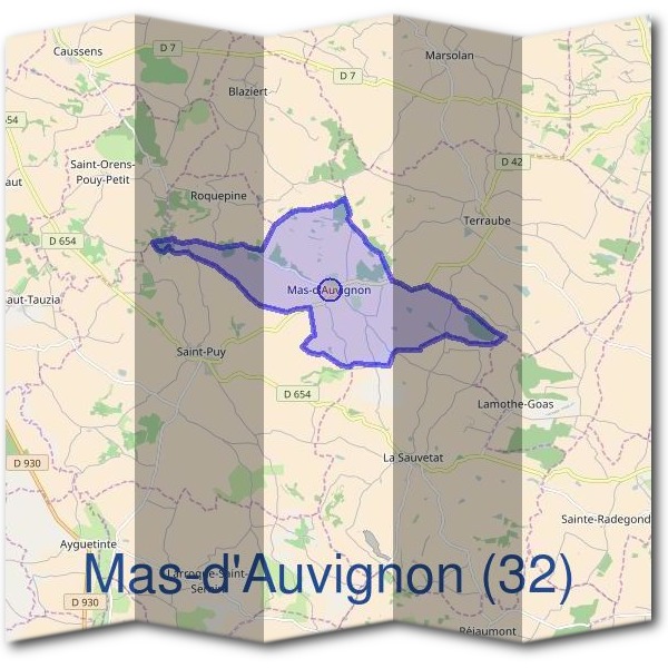 Mairie de Mas-d'Auvignon (32)