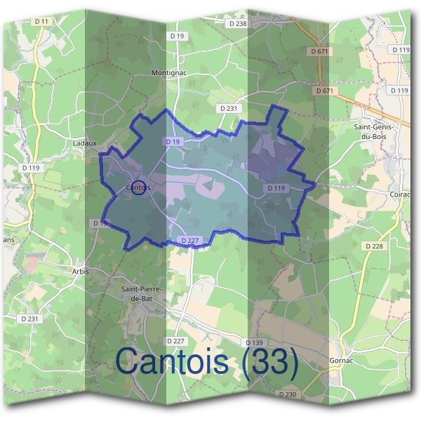 Mairie de Cantois (33)