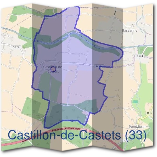 Mairie de Castillon-de-Castets (33)